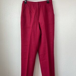 Vintage Personal Wool Blend Slack Pant Size 12 EUC